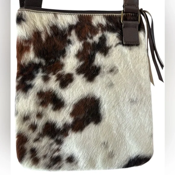 Maurizio Taiuti Genuine Leather Cowhide Bag in Brown - Picture 3 of 10